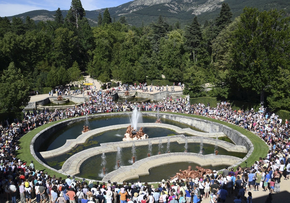 Fuente en La Granja