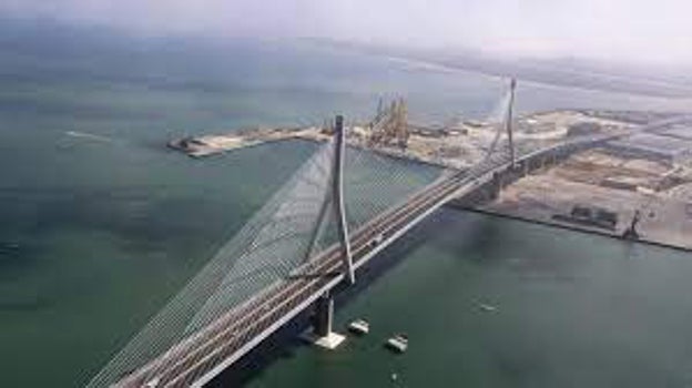 Imagen después - Dos perspectivas del segundo puente de Cádiz