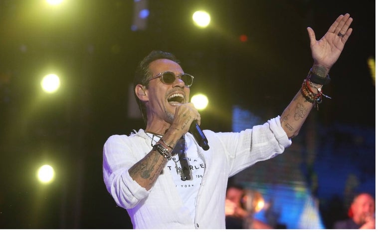 Marc Anthony y su ritmo salsero se hacen fuertes en el Concert Music