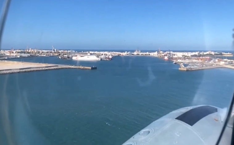 28J Vídeo: así se ve Cádiz desde un helicóptero militar