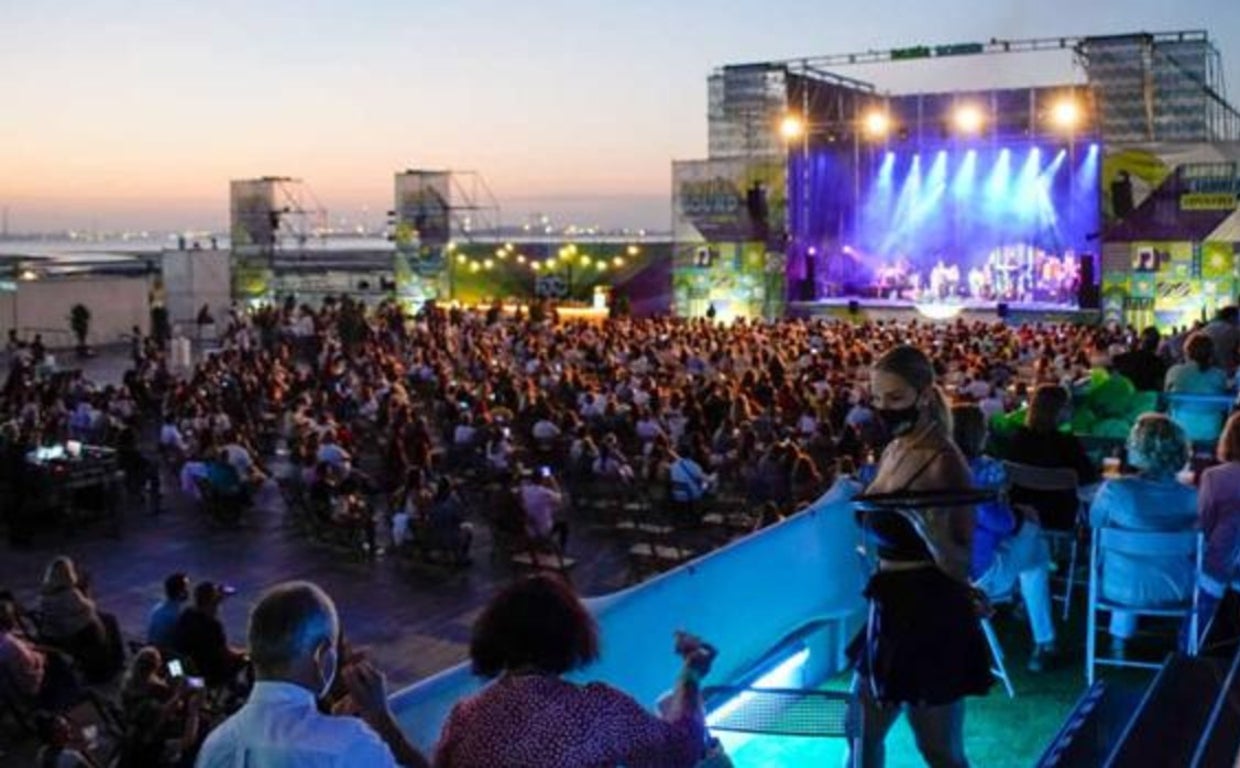 Imagen de archivo de un concierto en Bahía Sound