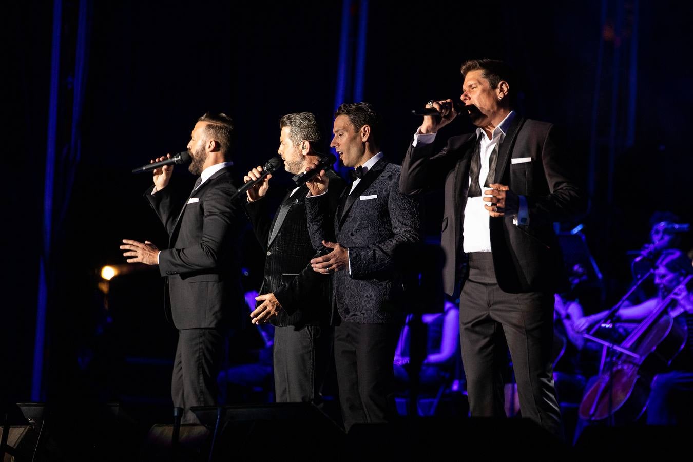 Actuación de Il Divo en el Concert Music Festival