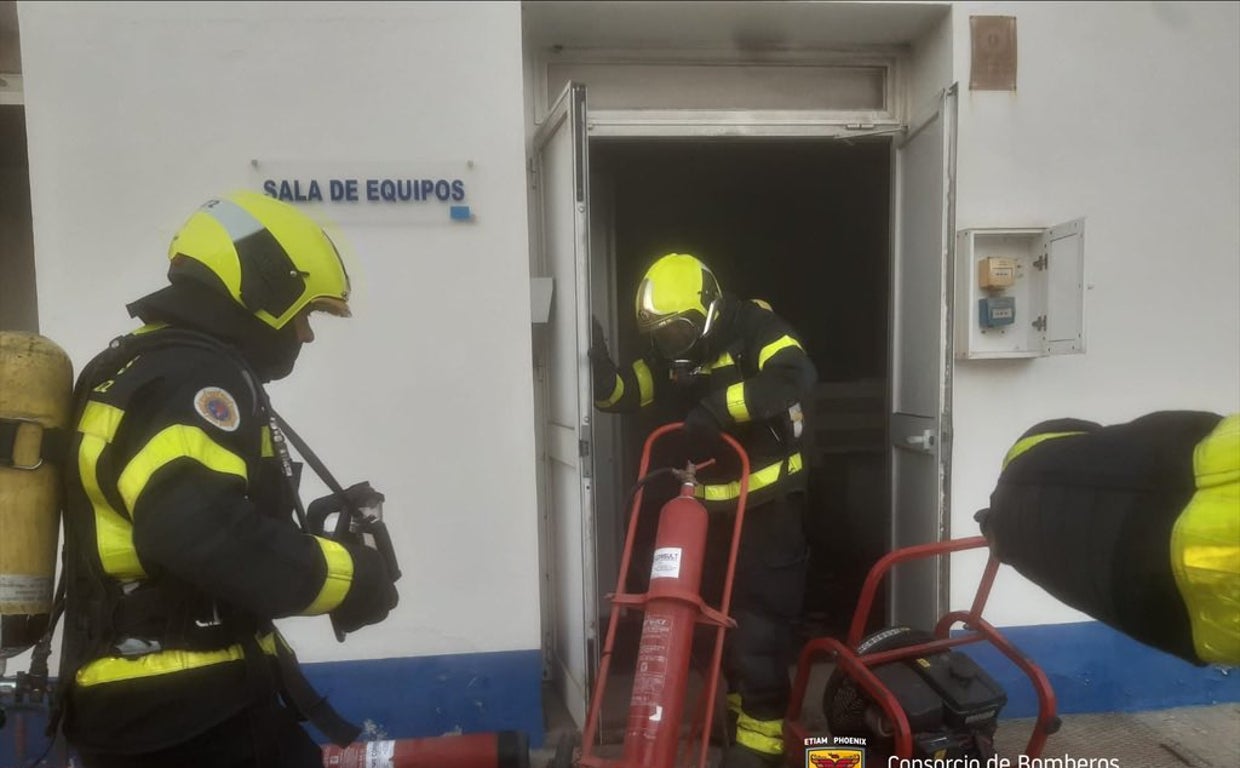 Efectivos de Bomberos