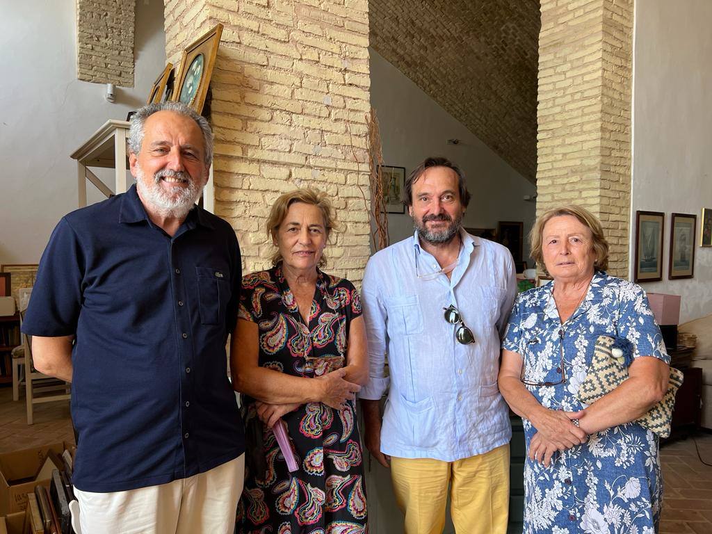Luis Bononato, Josefina Robina, Juan Pablo Jiménez y Beli Mateos