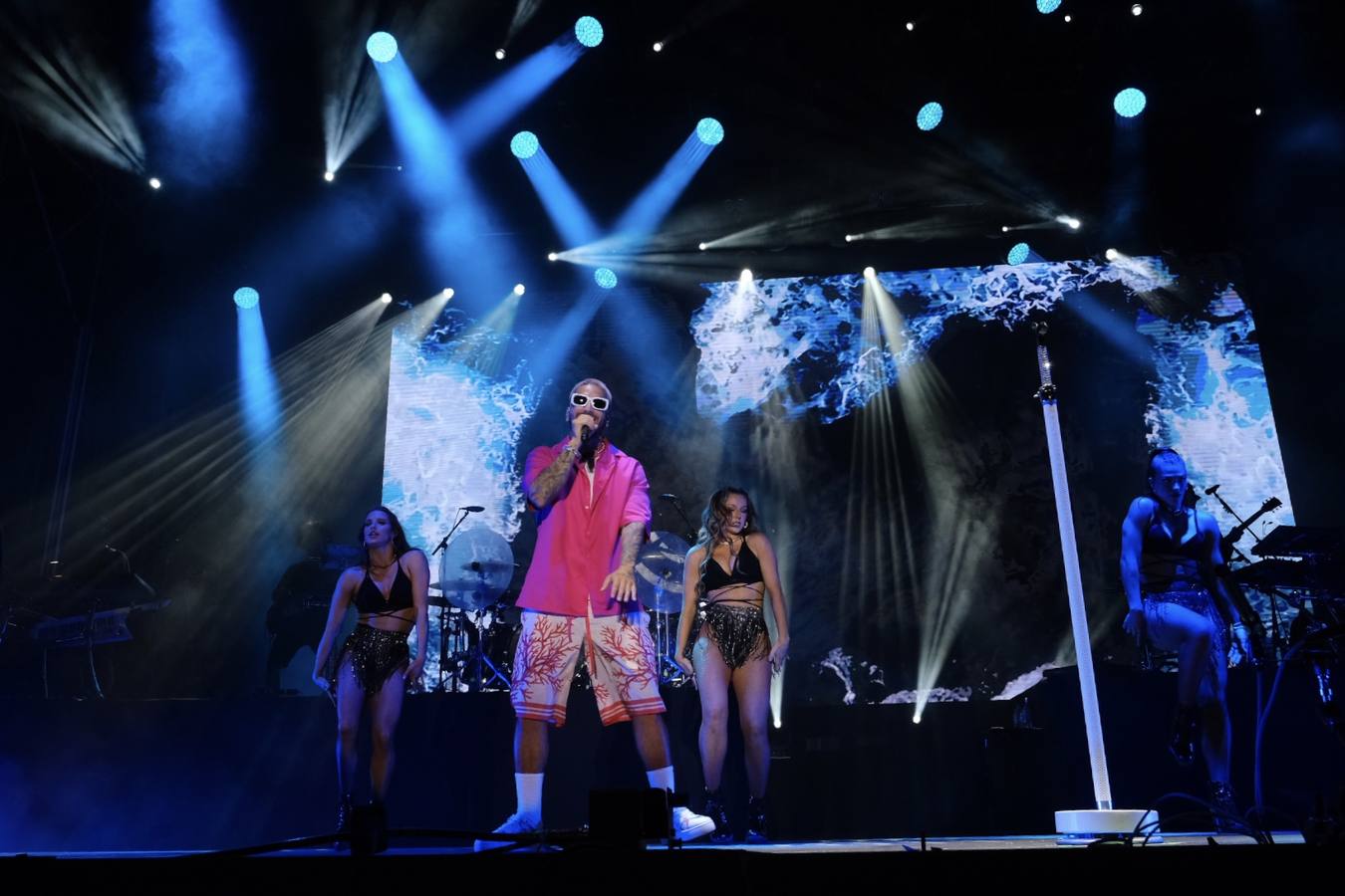 El huracán Maluma arrasa en el Concert Music de Chiclana