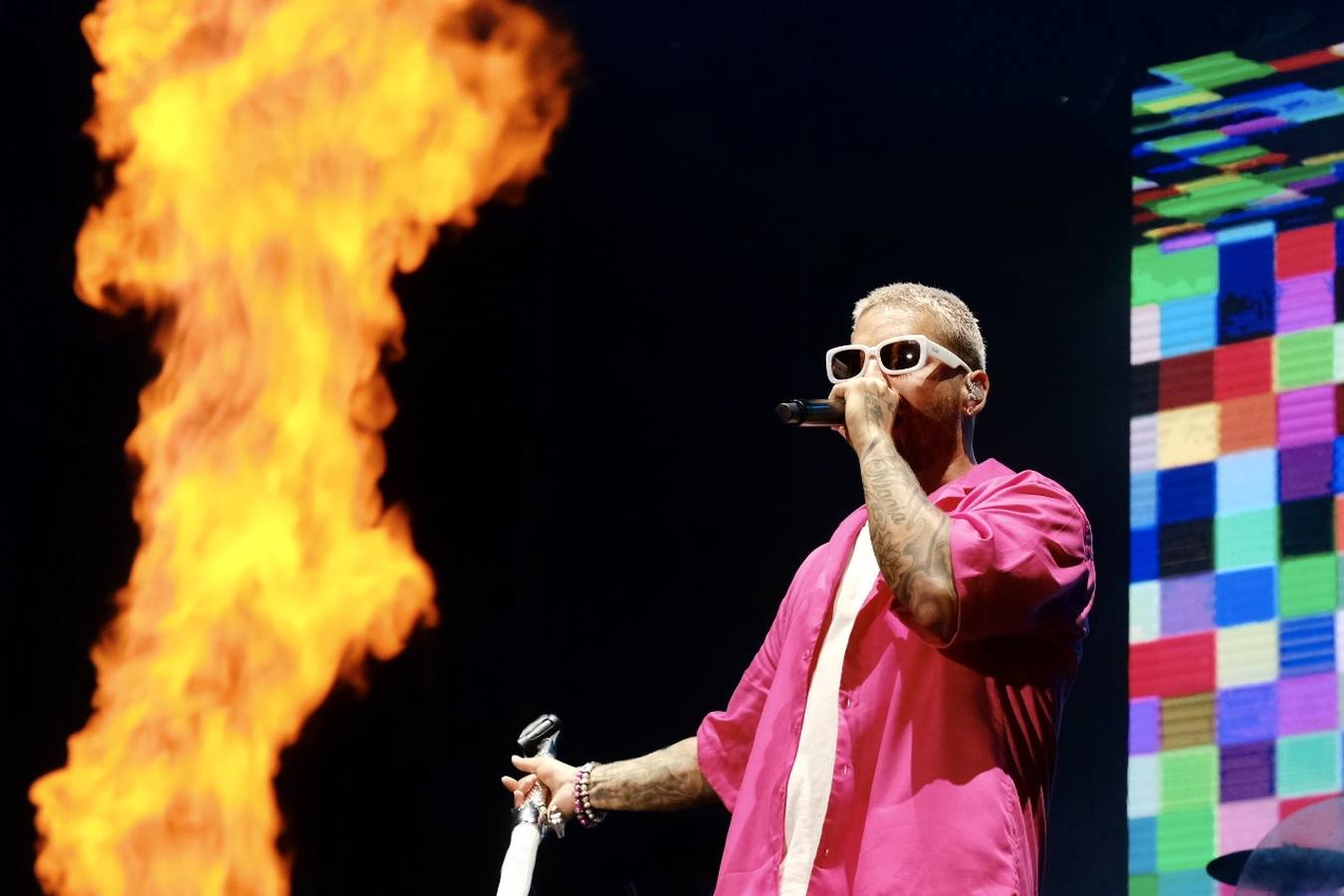 El huracán Maluma arrasa en el Concert Music de Chiclana