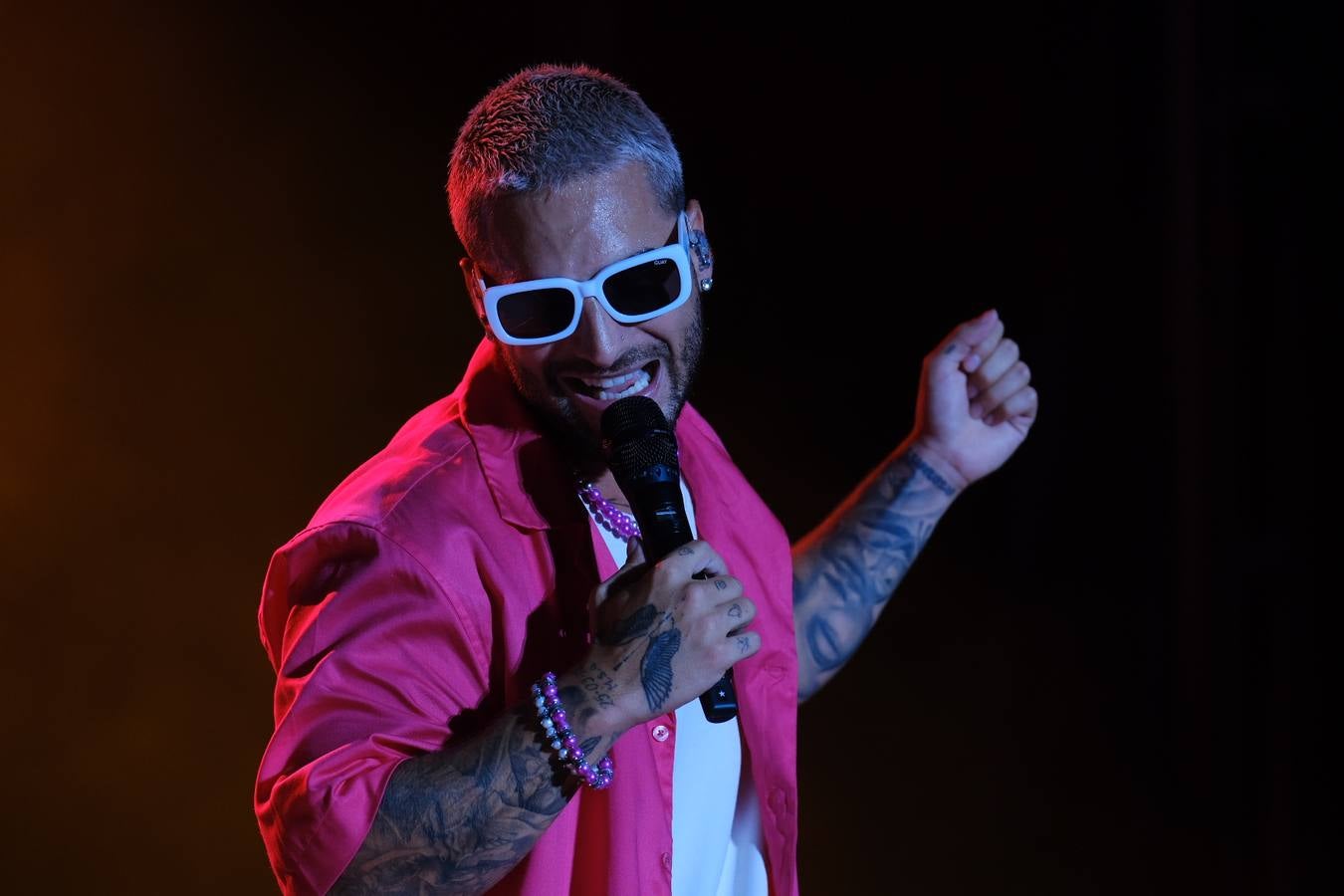 El huracán Maluma arrasa en el Concert Music de Chiclana