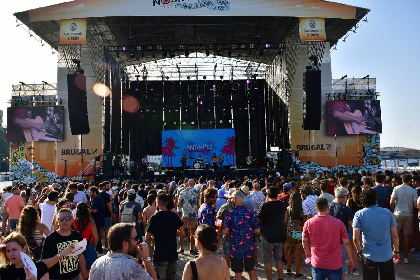 No sin música 2022, gran ambiente el fin de semana en Cádiz