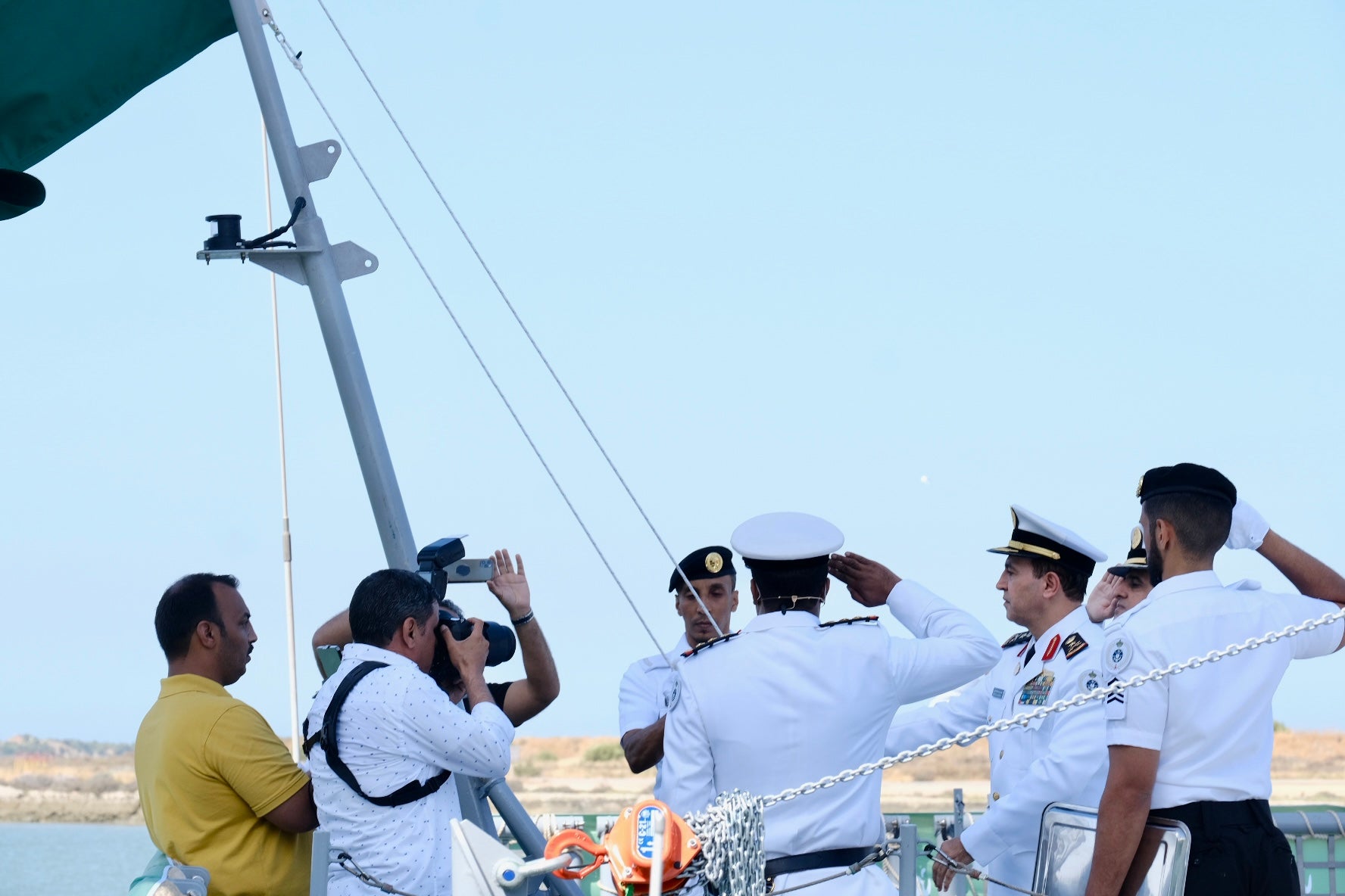En imágenes: Navantia entrega a Arabia Saudí la segunda corbeta construida en Bahía de Cádiz