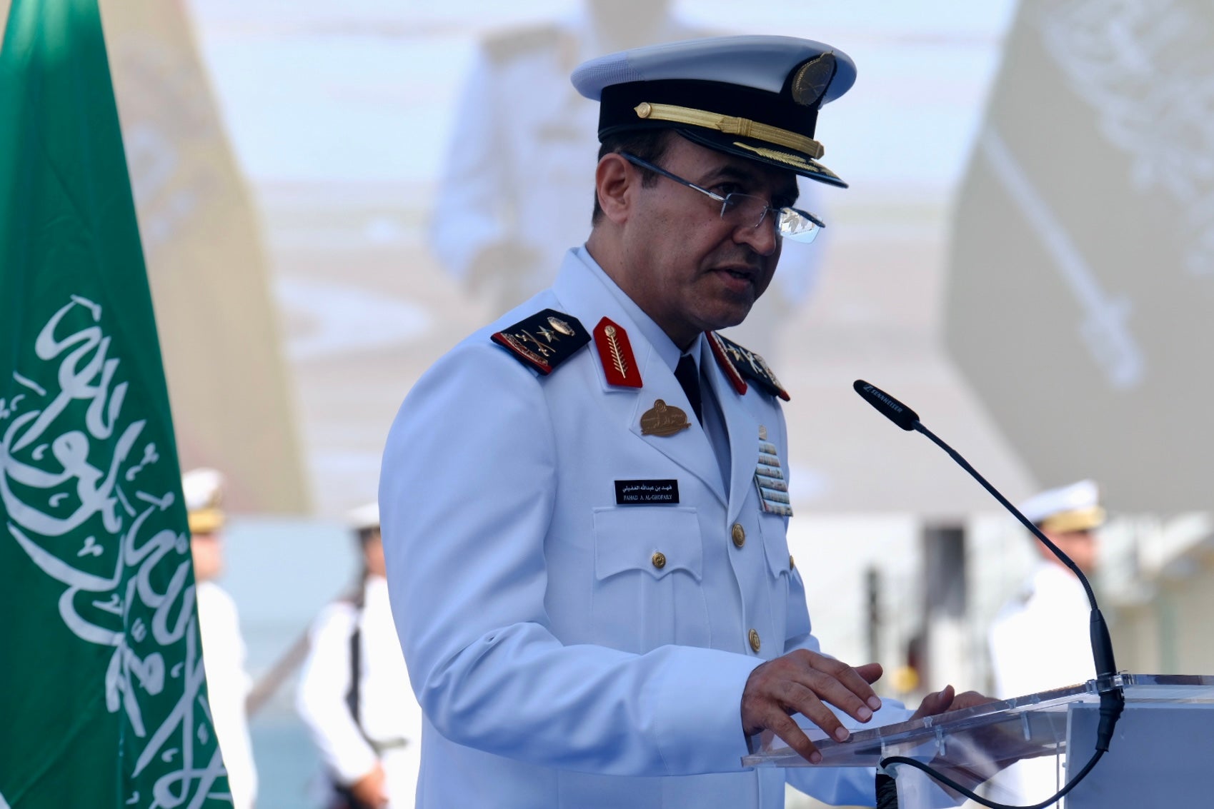 En imágenes: Navantia entrega a Arabia Saudí la segunda corbeta construida en Bahía de Cádiz