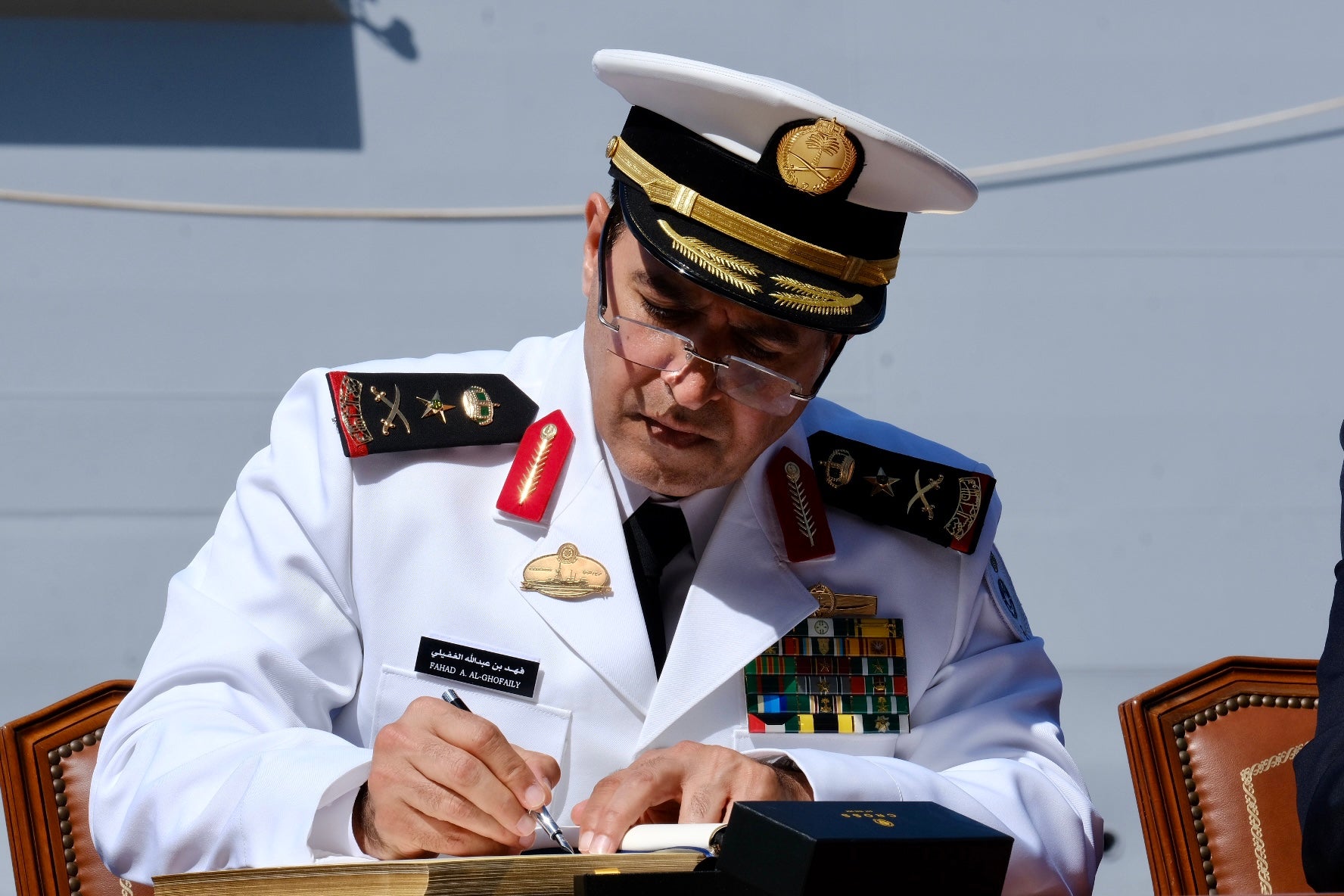 En imágenes: Navantia entrega a Arabia Saudí la segunda corbeta construida en Bahía de Cádiz