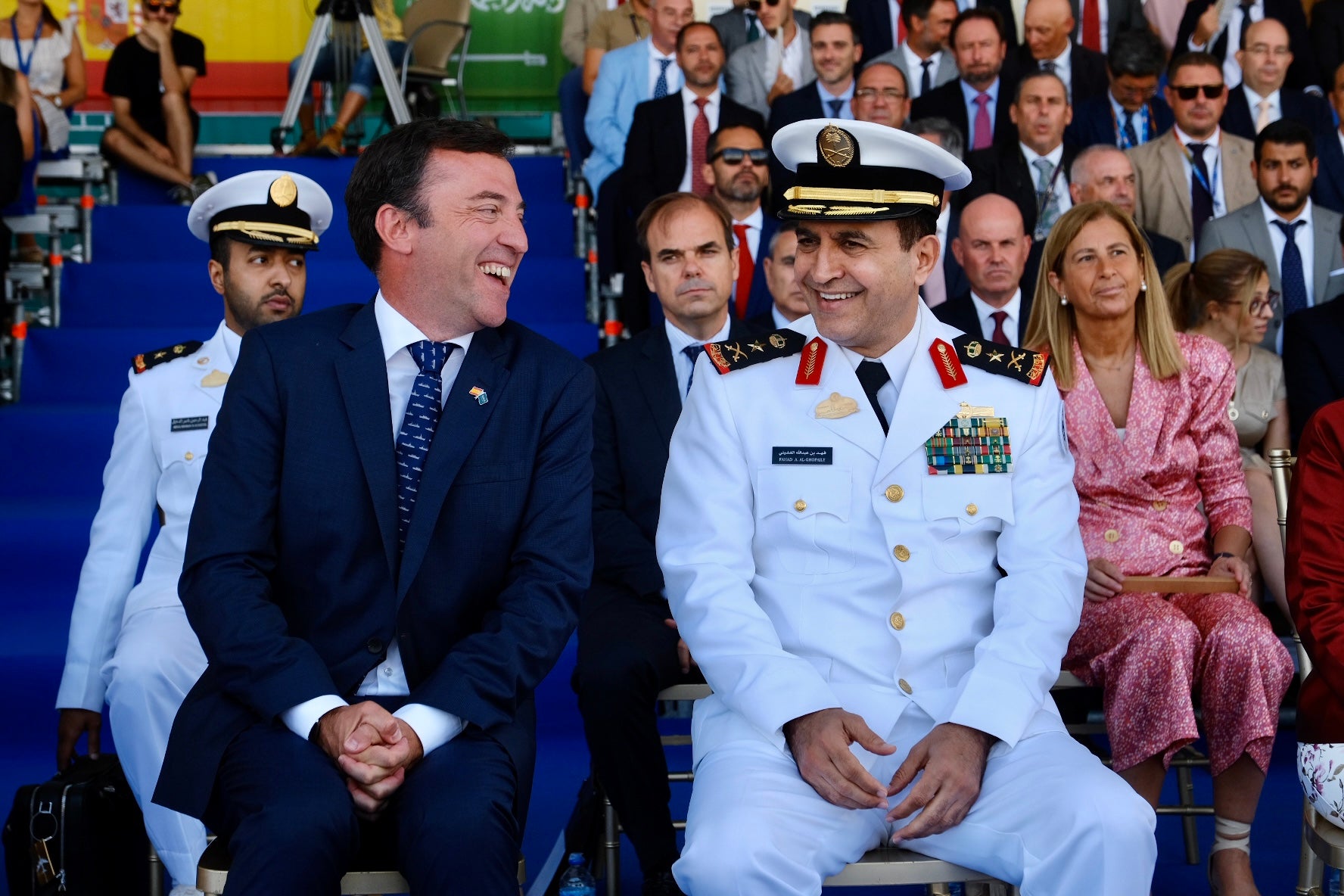 En imágenes: Navantia entrega a Arabia Saudí la segunda corbeta construida en Bahía de Cádiz