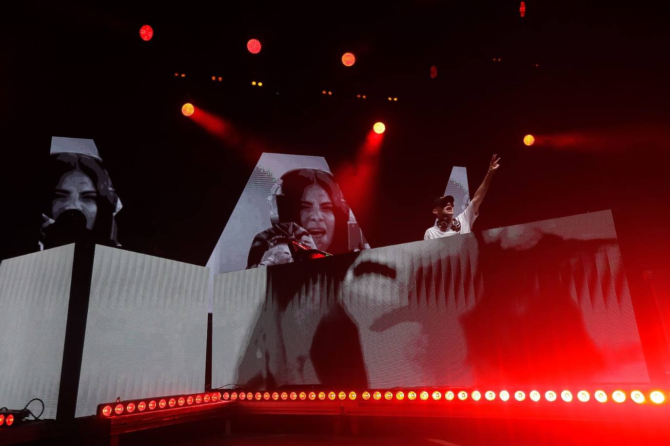 Las imágenes de Bizarrap en el Concert Music Festival de Chiclana