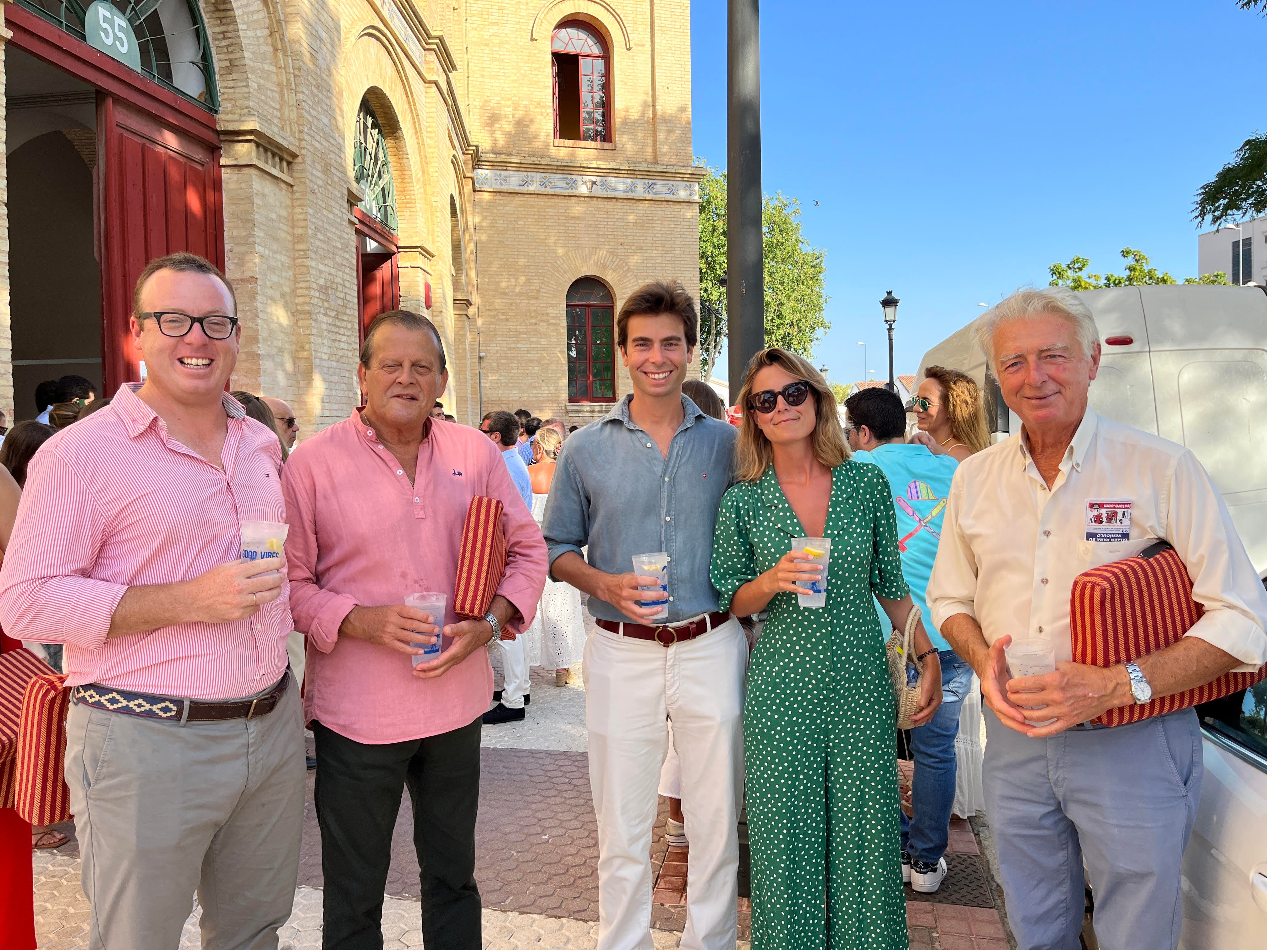 Gonzalo Torres, Pepo Muñoz, Juan Pedro Torres, Blanca Gastalver y Juan María Torres.