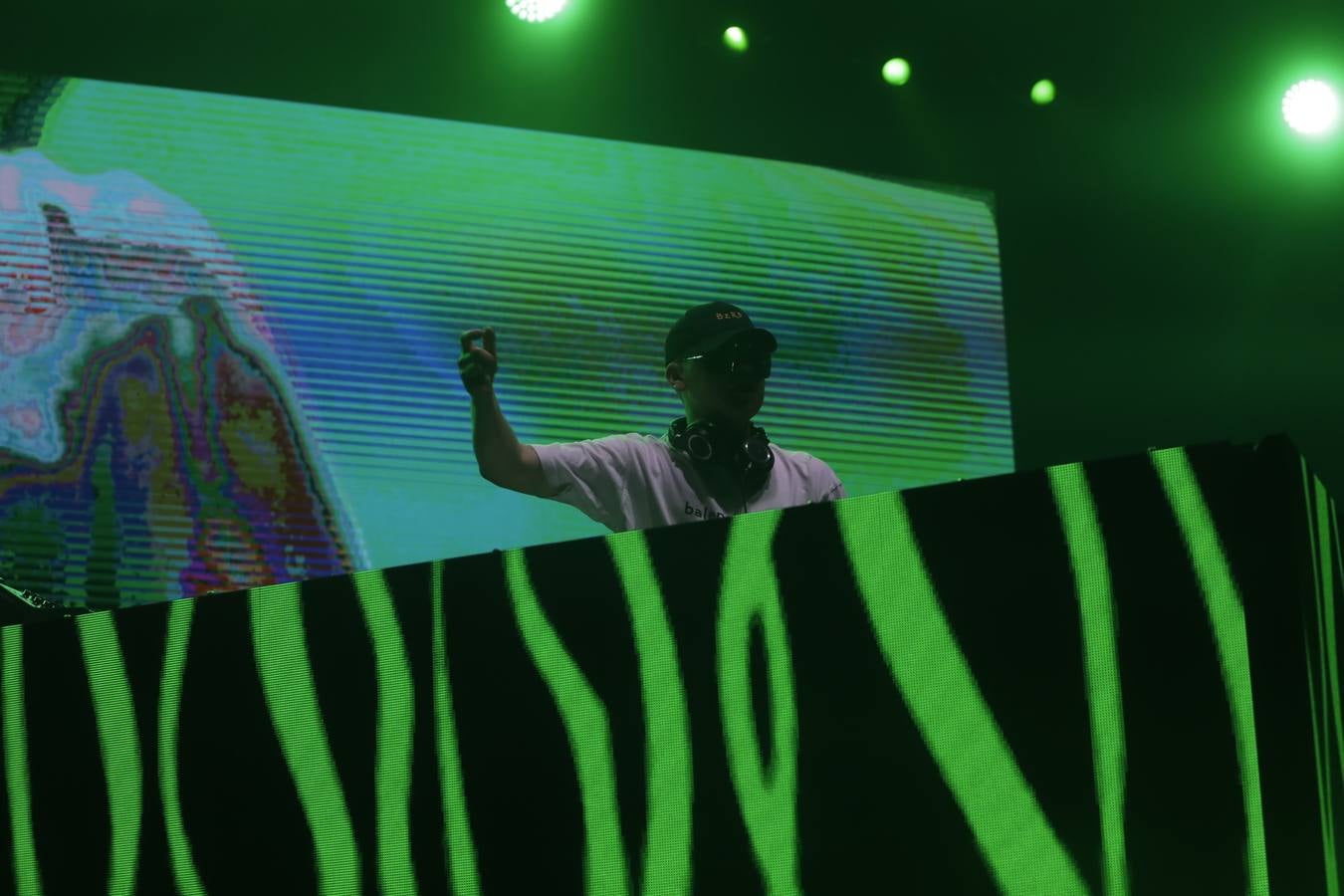 Las imágenes de Bizarrap en el Concert Music Festival de Chiclana