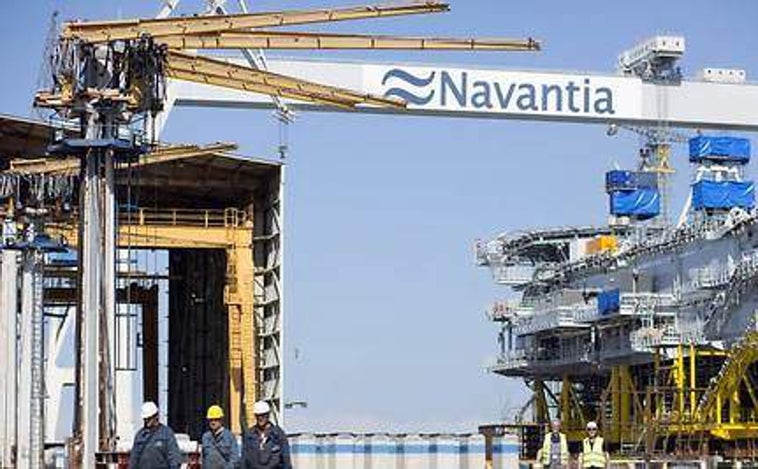 Navantia construirá en Puerto Real piezas para cinco subestaciones de parques eólicos