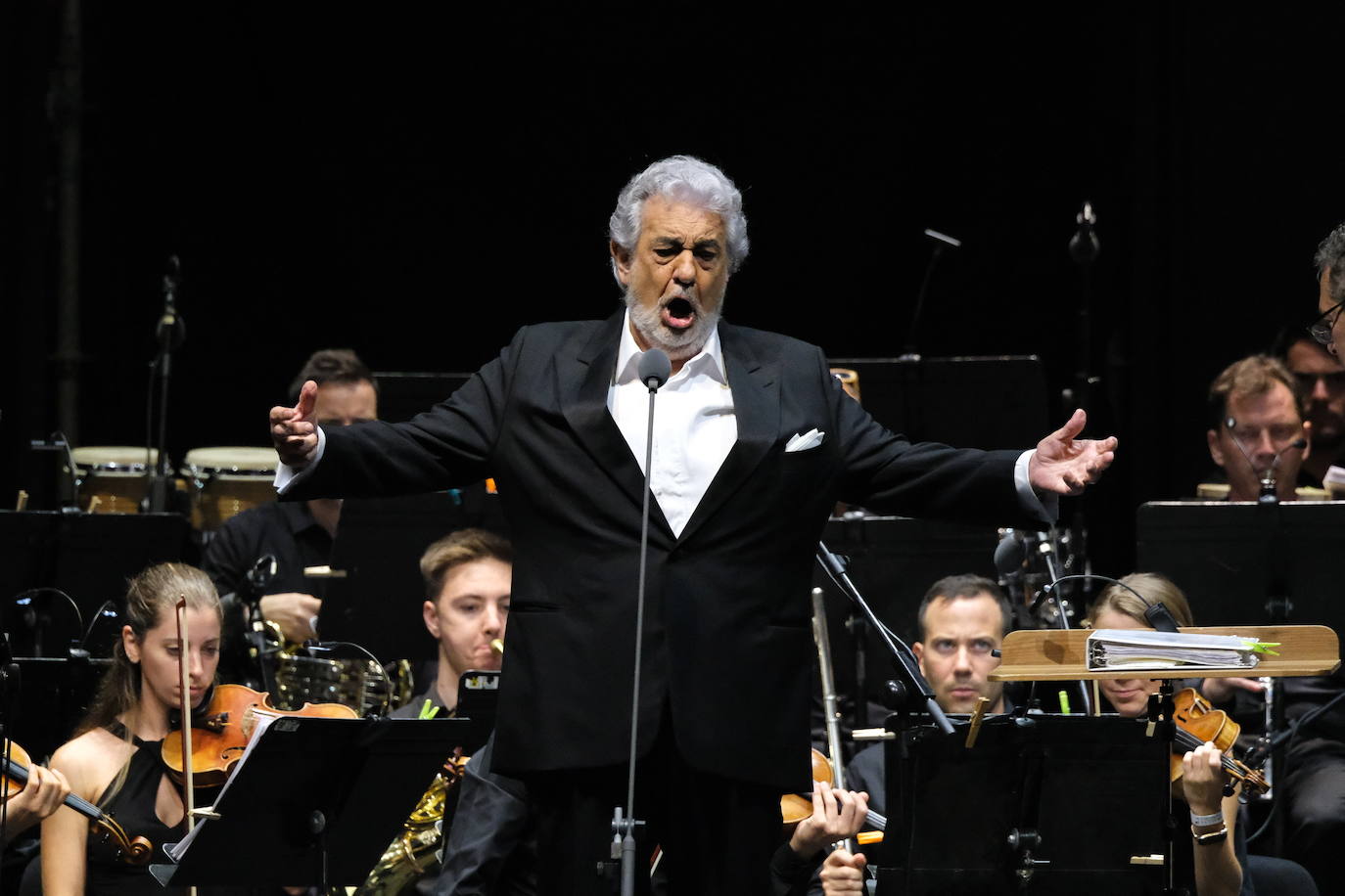 Las imágenes del recital de Plácido Domingo en Jerez