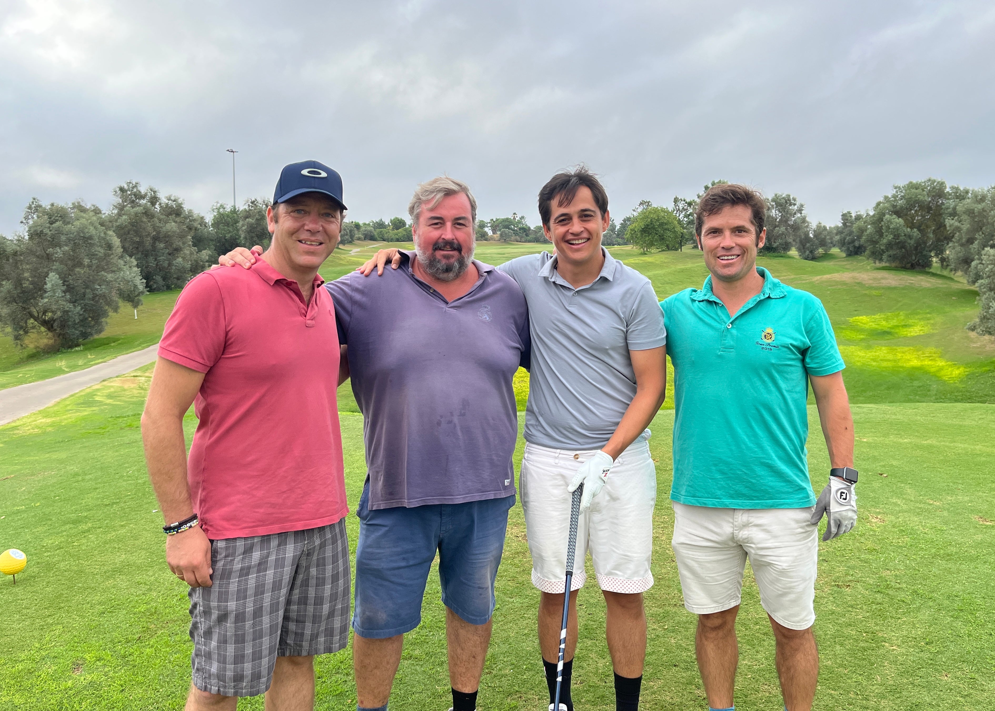 Eduardo Arnaud, José Luis Carmona, Carlos García-Barrosa y Jaime Sobrino.