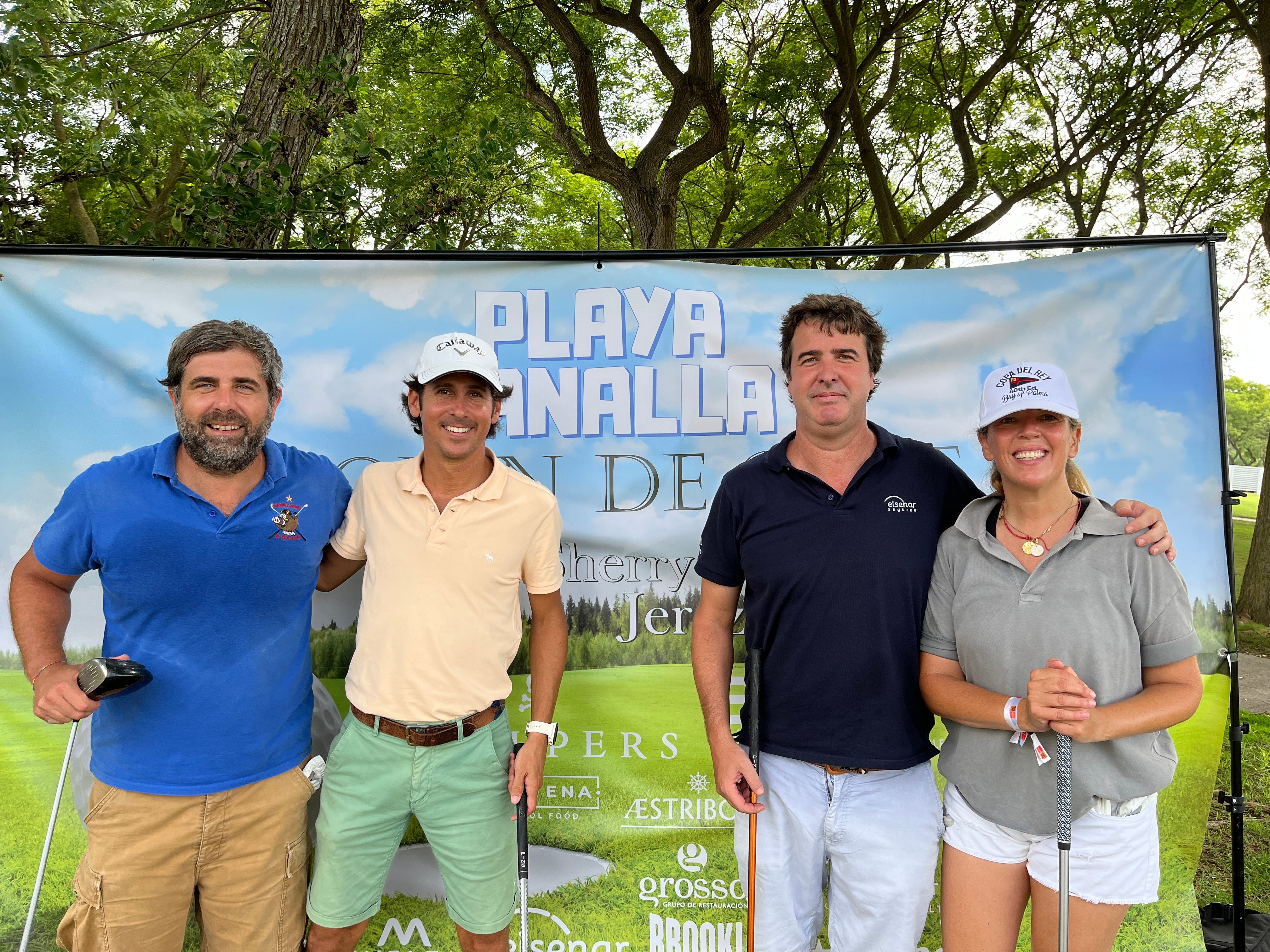 Borja Uriguen, Jaime Osta, Santiago Neira y María del Mar Sáchez