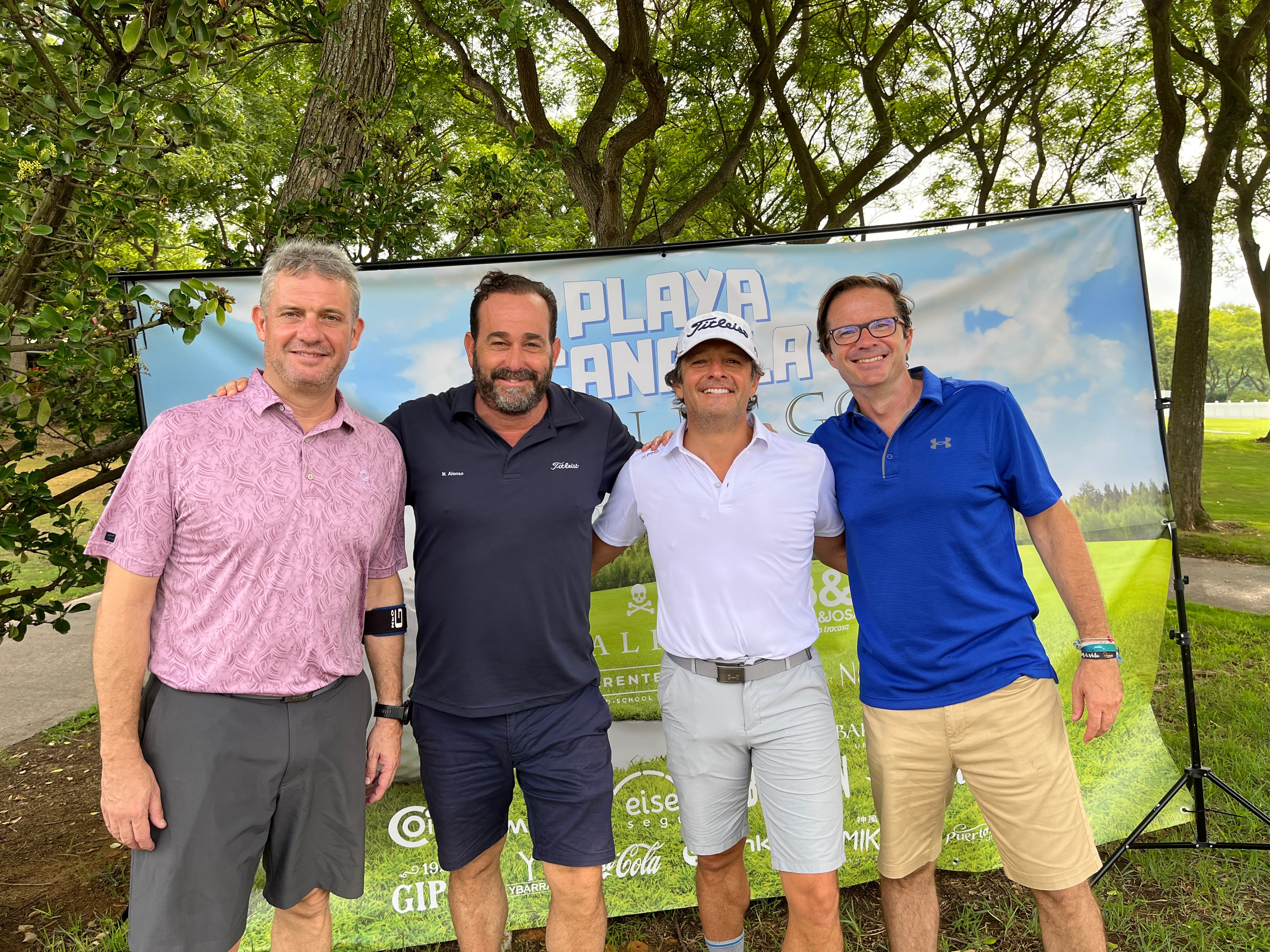 Ignacio Blasco, Manuel Alonso, Pablo Ferre y Claudio García