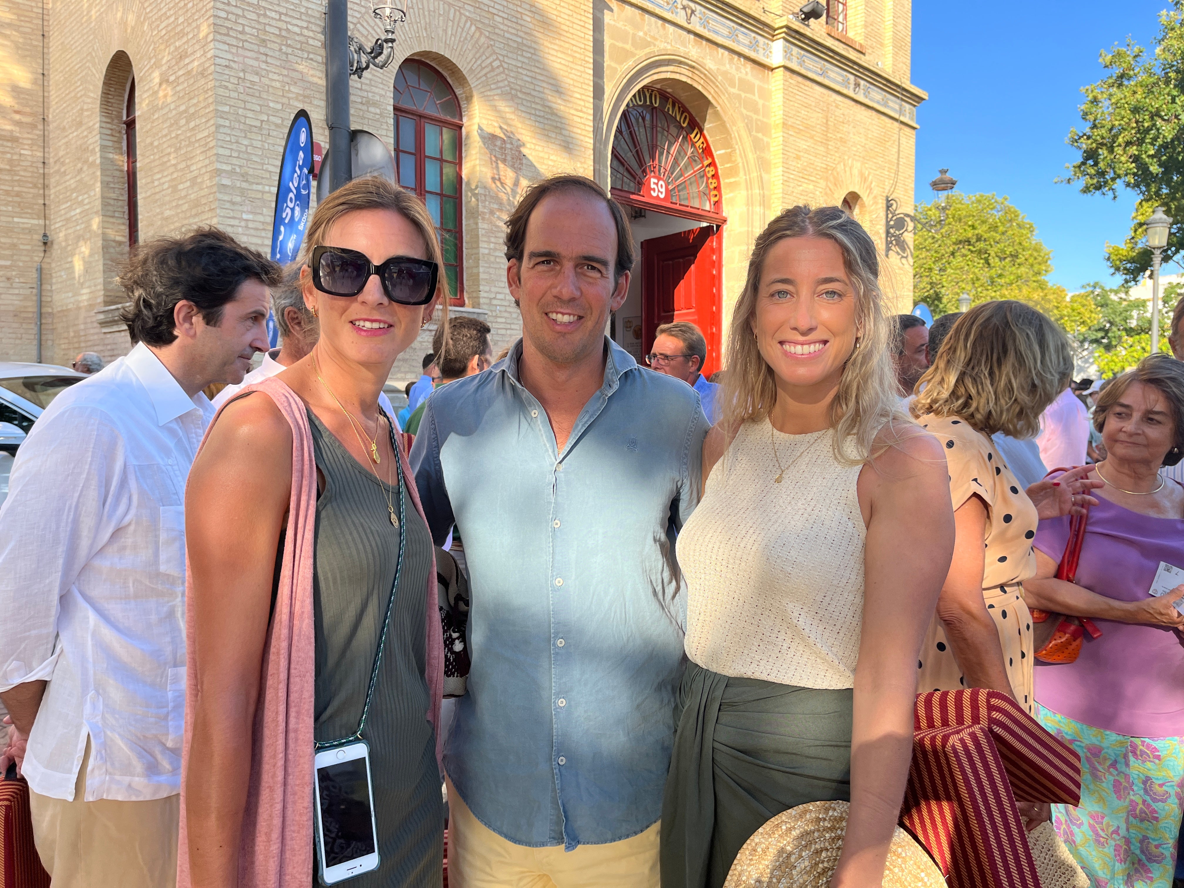 Ana Sebastián de Erice, Gonzalo Sebastián de Erice y Elena Biosca