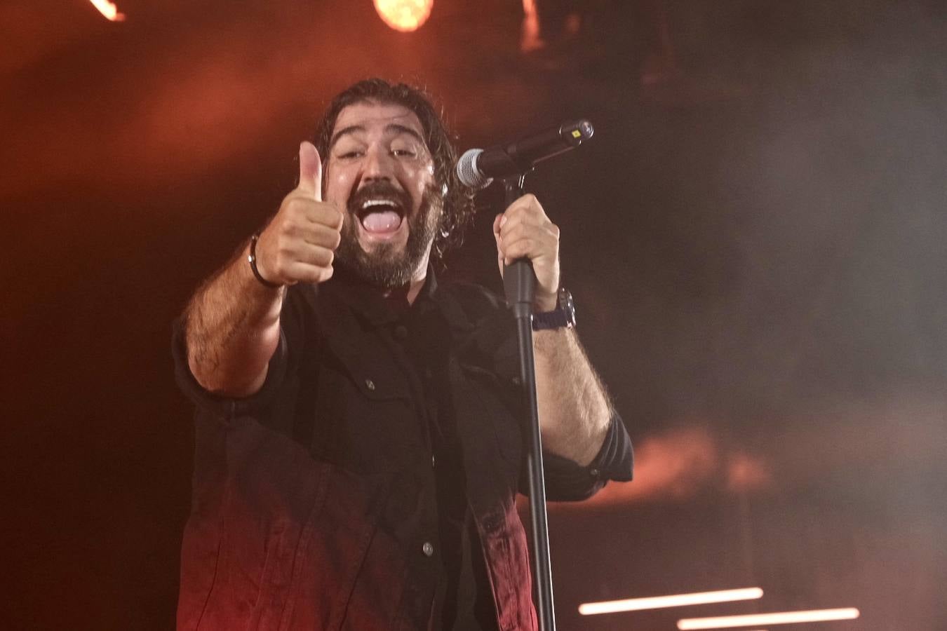 Las imágenes del concierto de Antonio Orozco en Chiclana