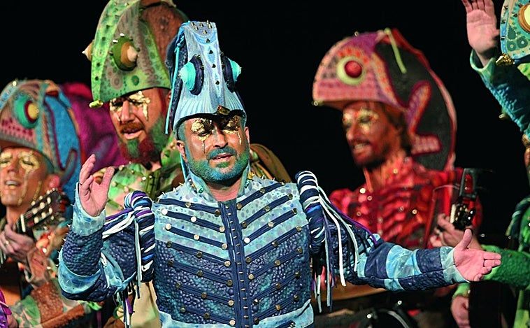 Faly Figuier deja la comparsa de Martínez Ares