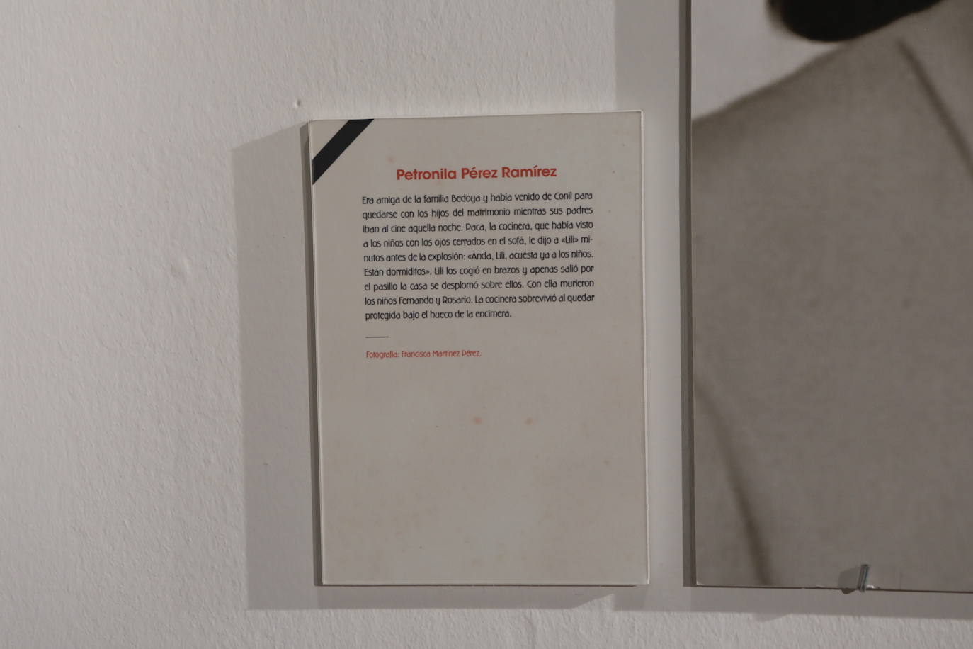 Las imágenes de la exposición sobre la explosión de Cádiz de 1947