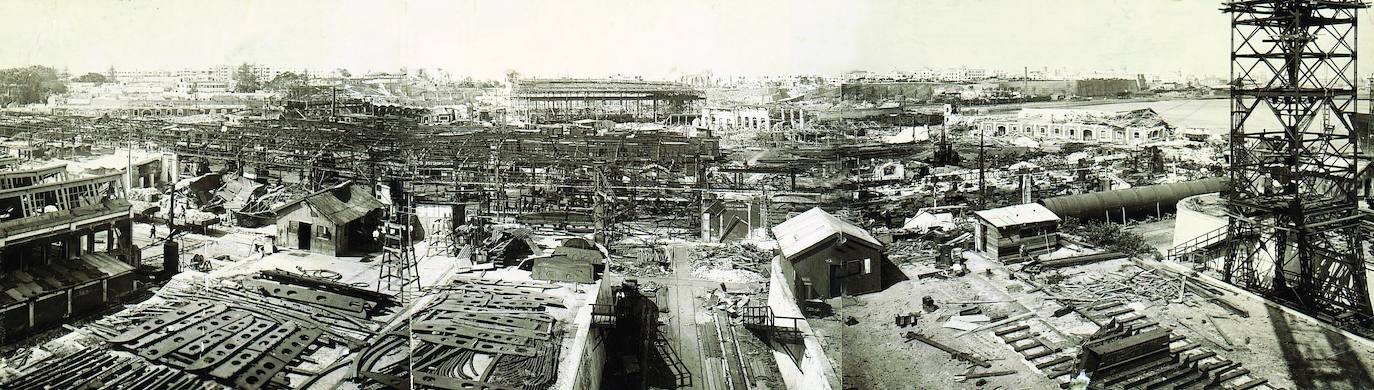 Las fotos de la Gran Explosión en Cádiz: así contó la prensa de la época la tragedia del 1947