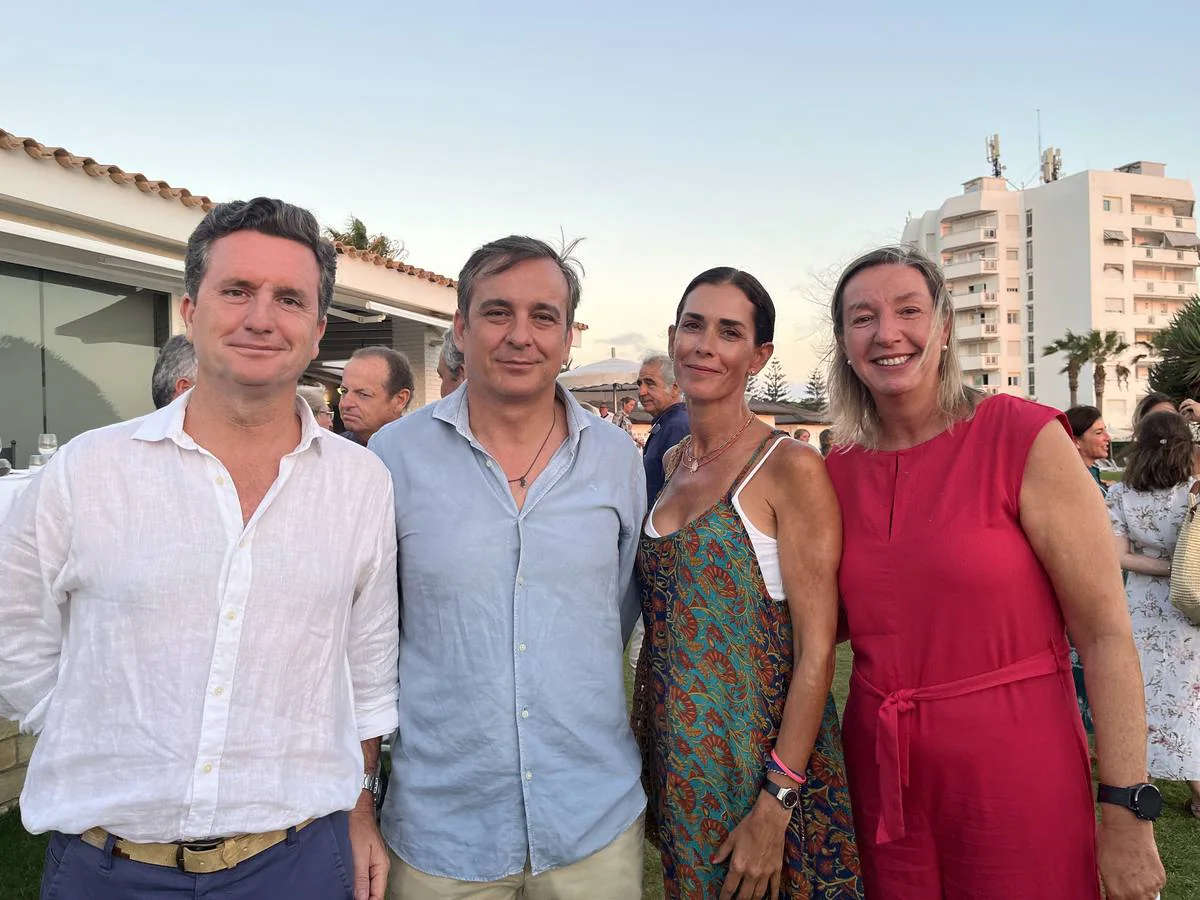 Jaime Gálvez, Carlos Fages, Cristina Alva y María Molina