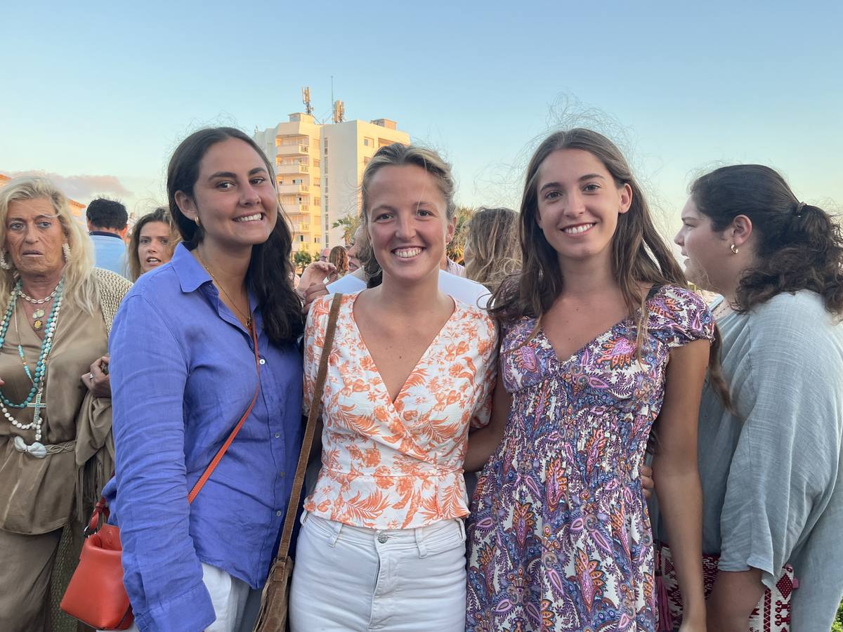 Cristina Gálvez, María Antonia Rebuelta y Eugenia Gomez