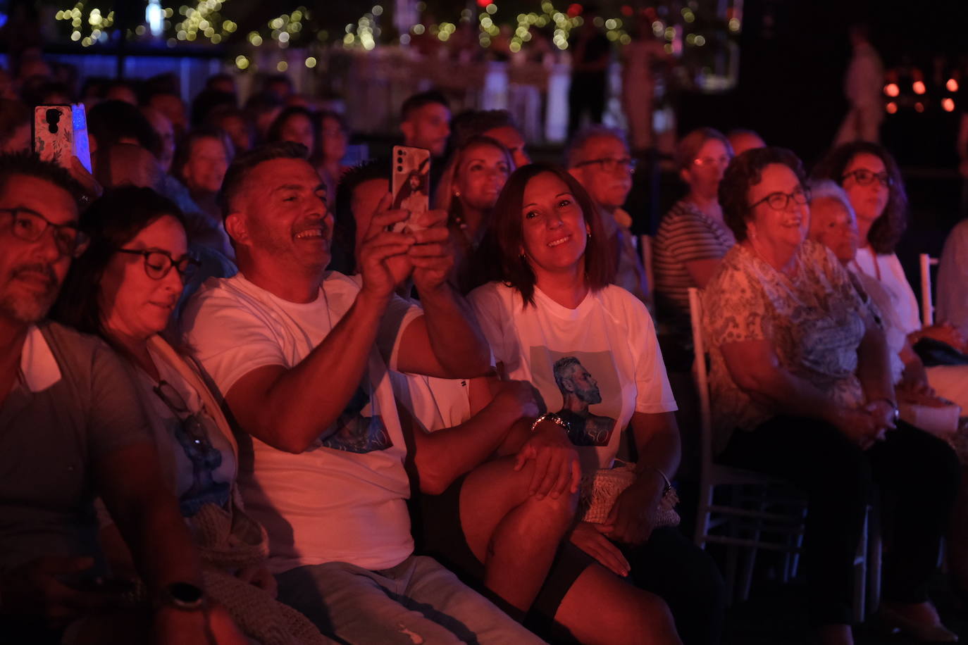 Las imágenes del concierto de Miguel Poveda en Chiclana