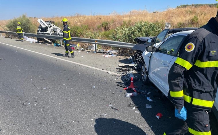 Las víctimas mortales del accidente en Jerez eran de Sevilla y Madrid