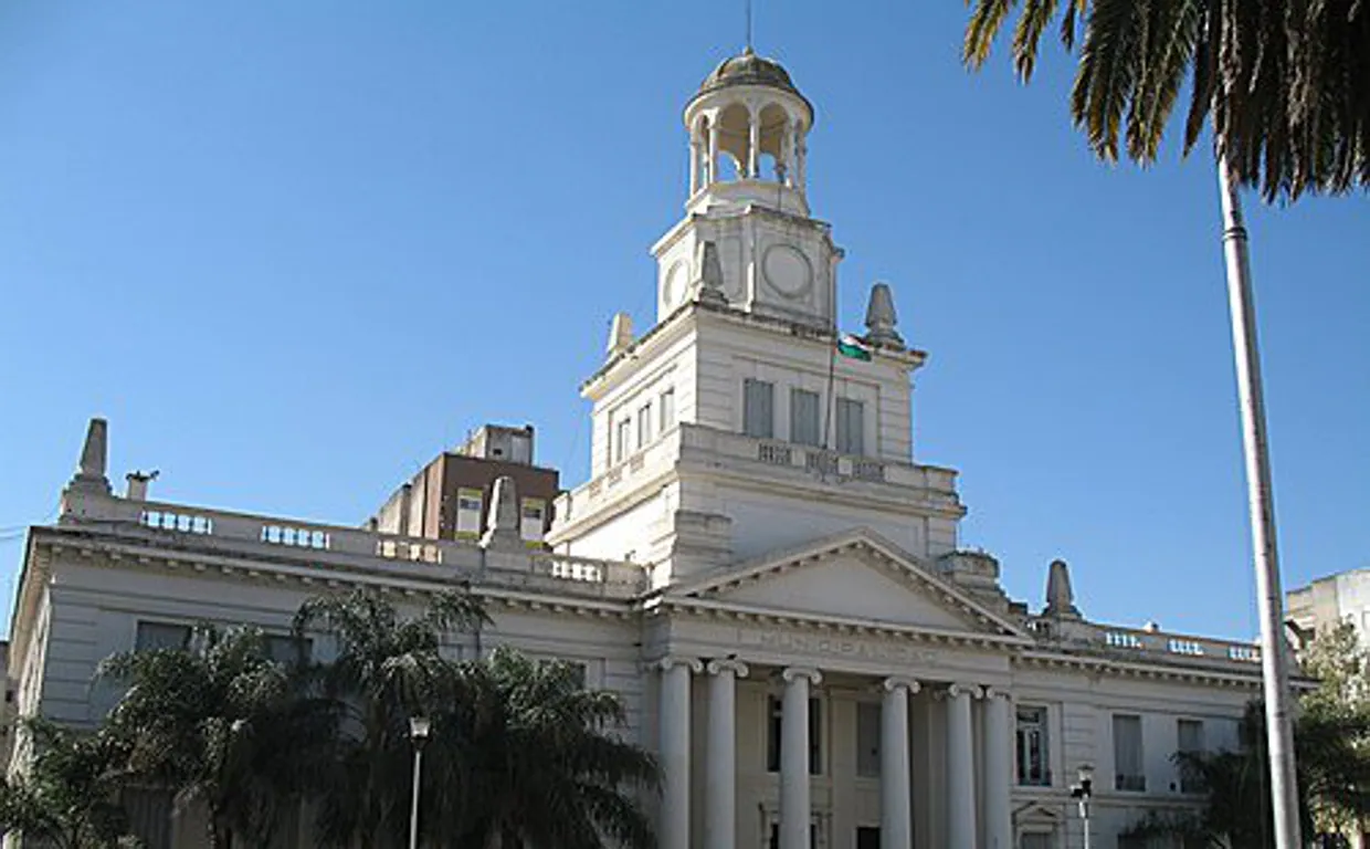 Ayuntamiento de Río Cuarto en Argentina.