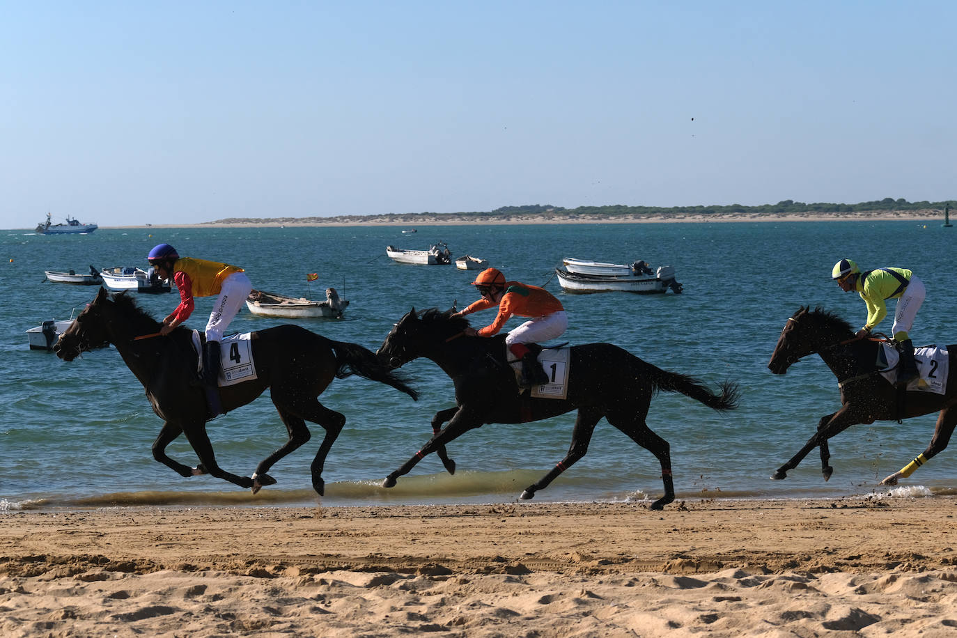 Las imágenes del último día en las Carreras de Caballos de Sanlúcar