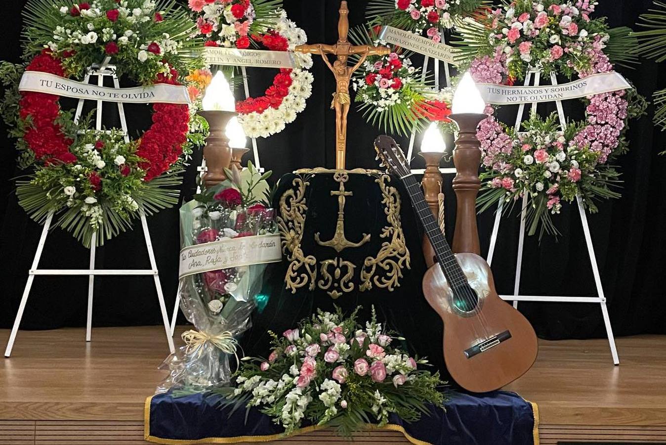 Fotos: Capilla ardiente de Manolo Sanlúcar