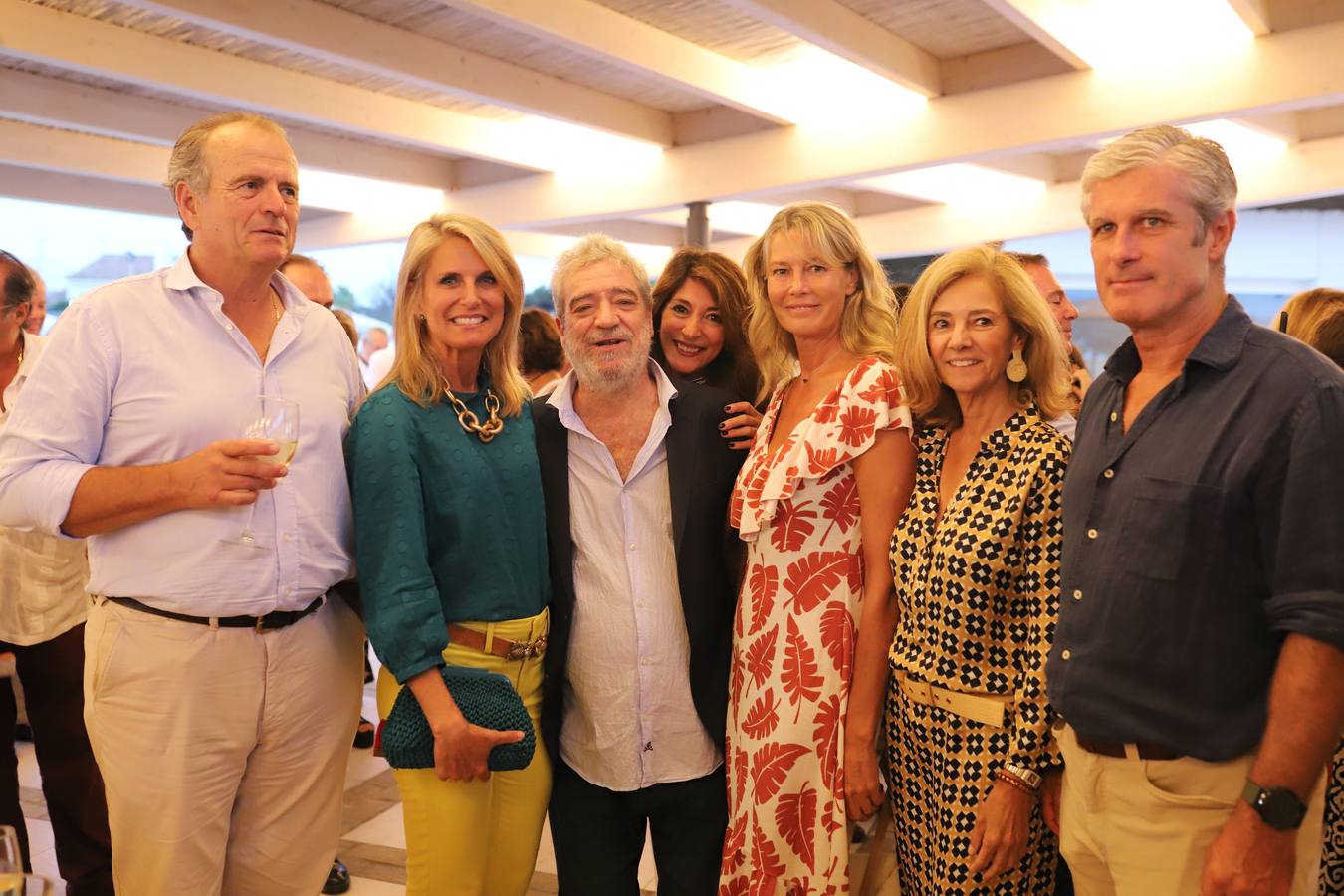 Alfonso Osborne, Cristina Luque, Miguel Ángel Rodríguez, Maise Martí, Reyes Pacheco y Cosme Domecq