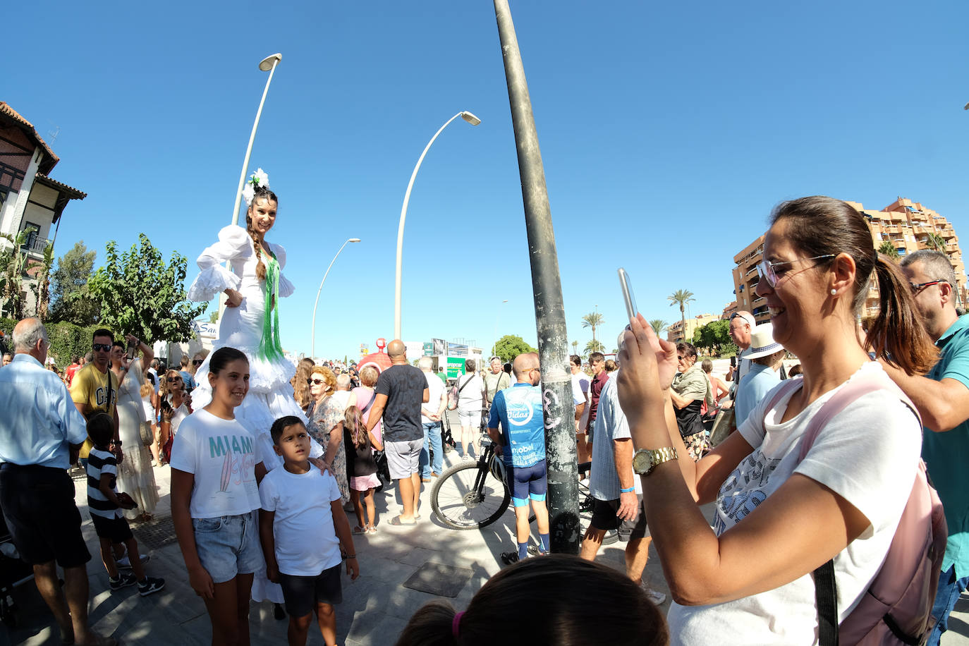 Las imágenes de la Vuelta Ciclista a España a su paso por Sanlúcar