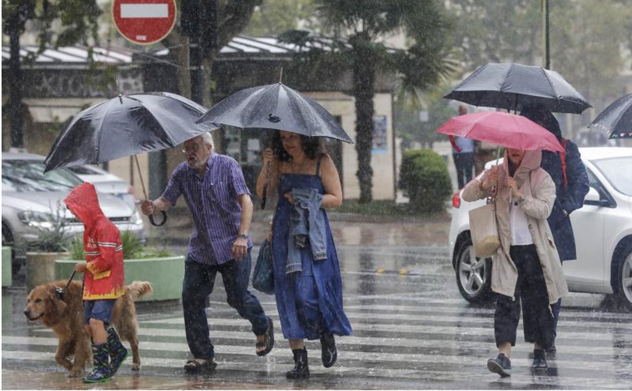 Un día de lluvias en Cádiz para dar respiro a unos embalses al 25% de su capacidad