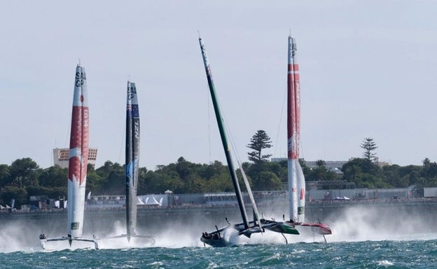 SailGP en Cádiz el año pasado.