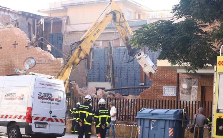 Los técnicos coinciden en que la iglesia de Las Esclavas era el único inmueble con problemas