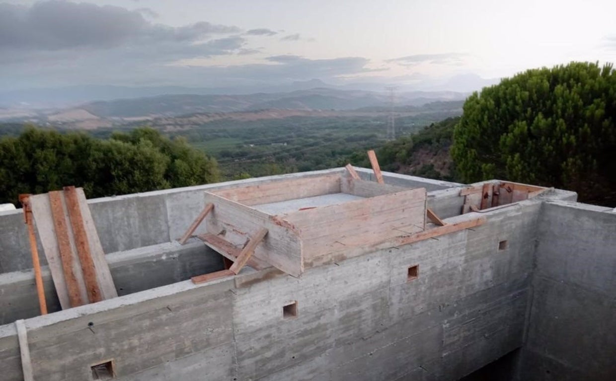 Imagen de una actuación hídrica de la Junta en el Campo de Gibraltar.