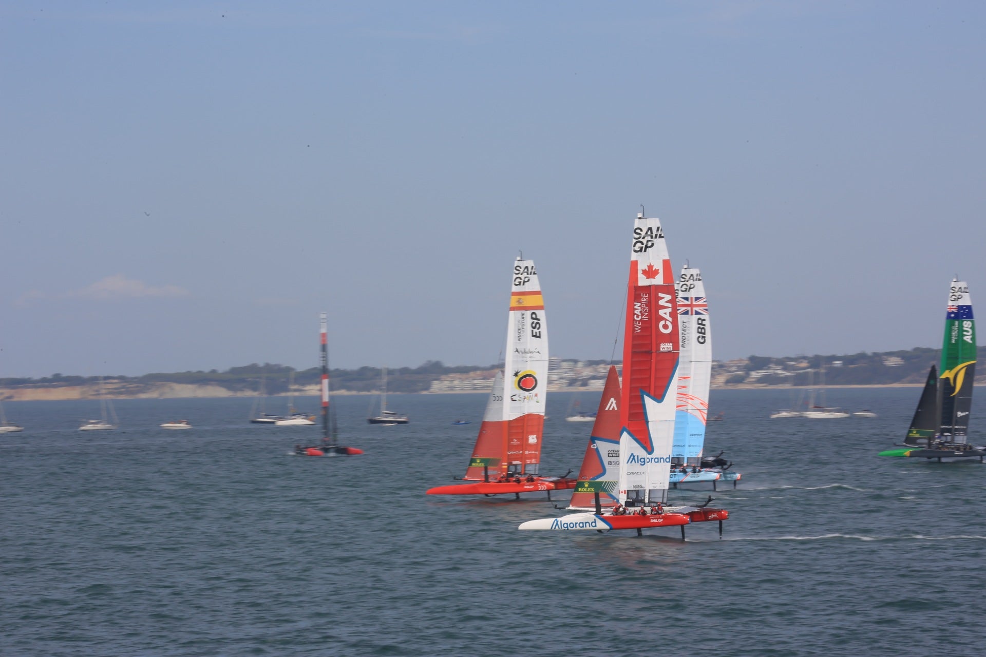 Búscate en las imágenes de Cádiz este domingo de SailGP