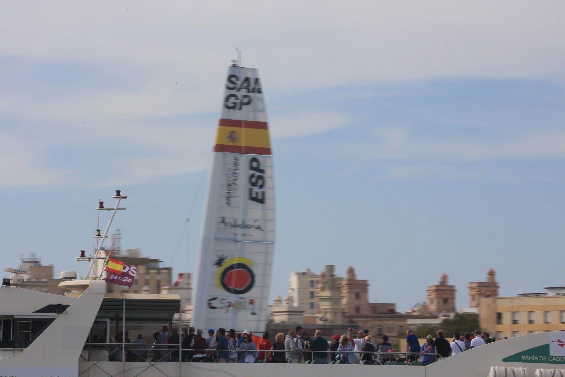 Búscate en las imágenes de Cádiz este domingo de SailGP