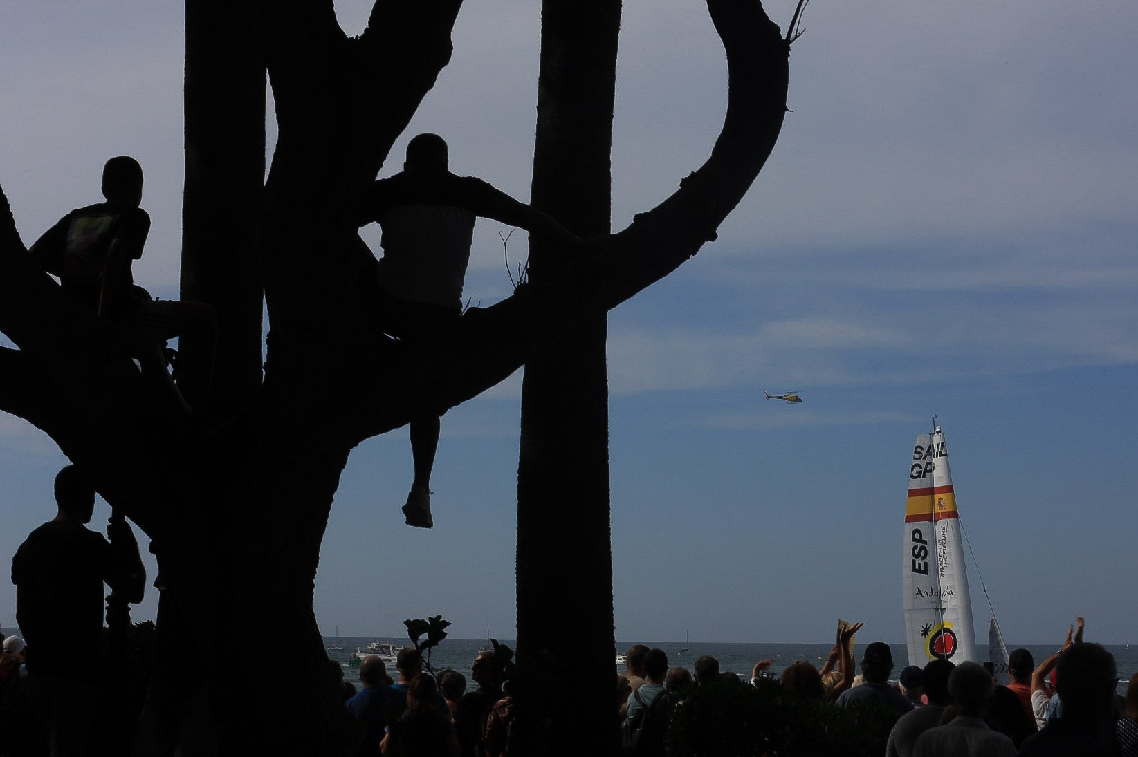 Búscate en las imágenes de Cádiz este domingo de SailGP