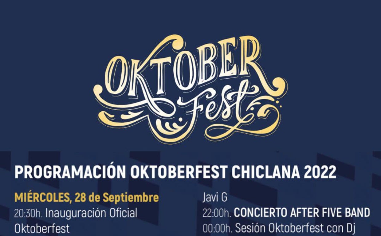 Llega el Oktoberfest de Chiclana: dónde se celebra este año, horario y programa