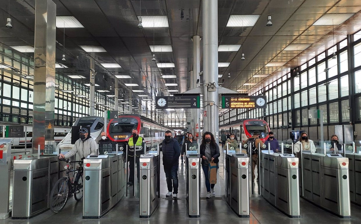 Estación de tren de Cádiz.