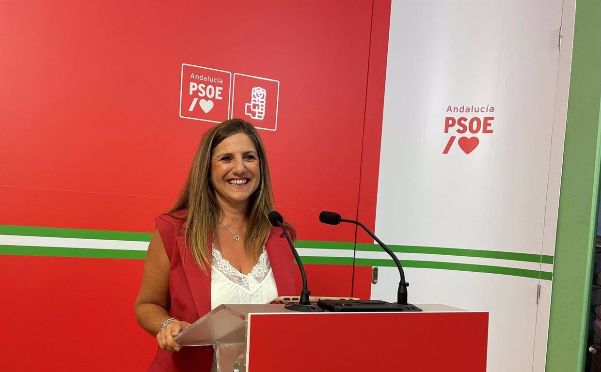 La parlamentaria y vicepresidenta segunda de la mesa del Parlamento por el PSOE, Irene García.