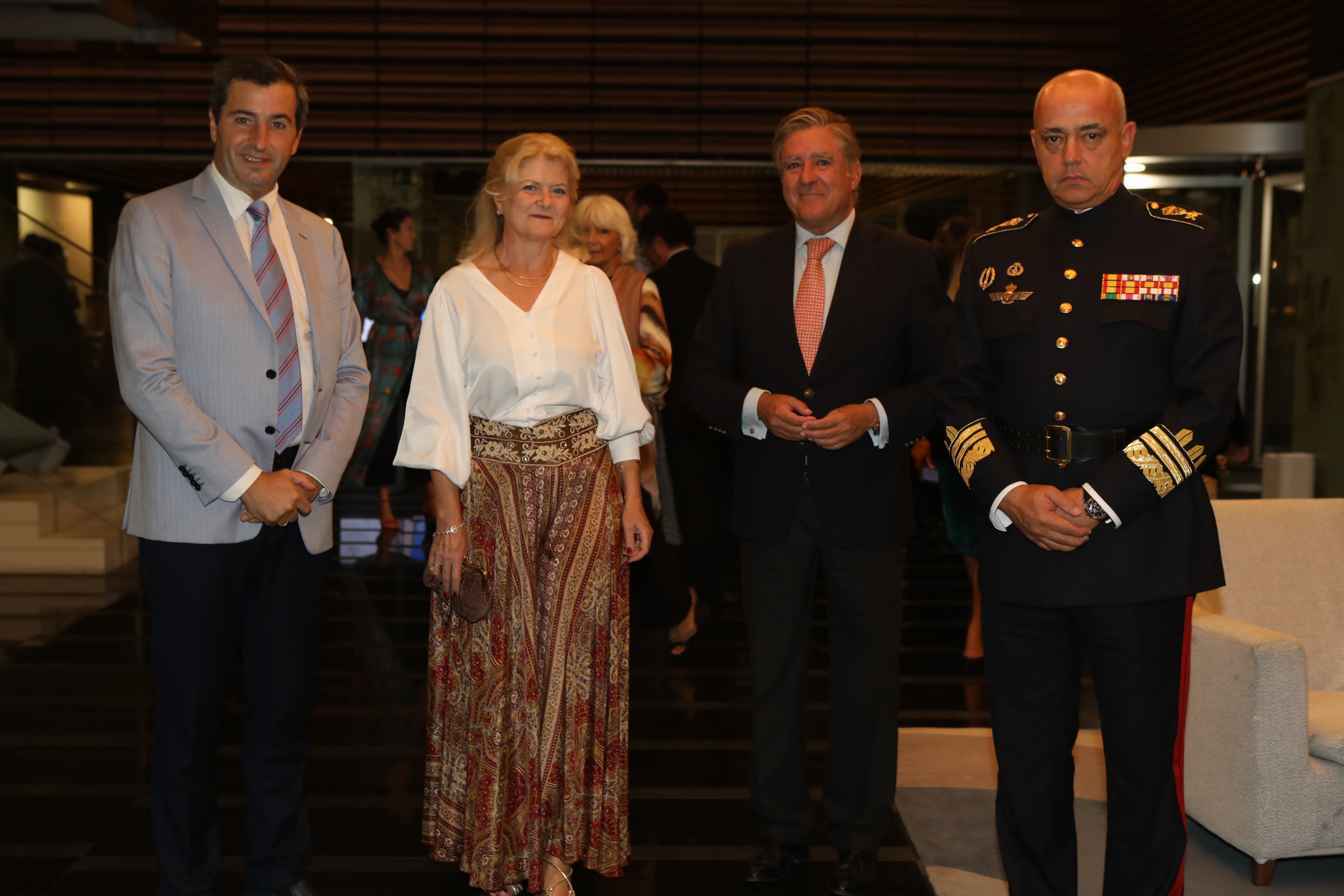 Luis Martín, Carmen Ortega, Manuel Estrella y Rafael Roldán.