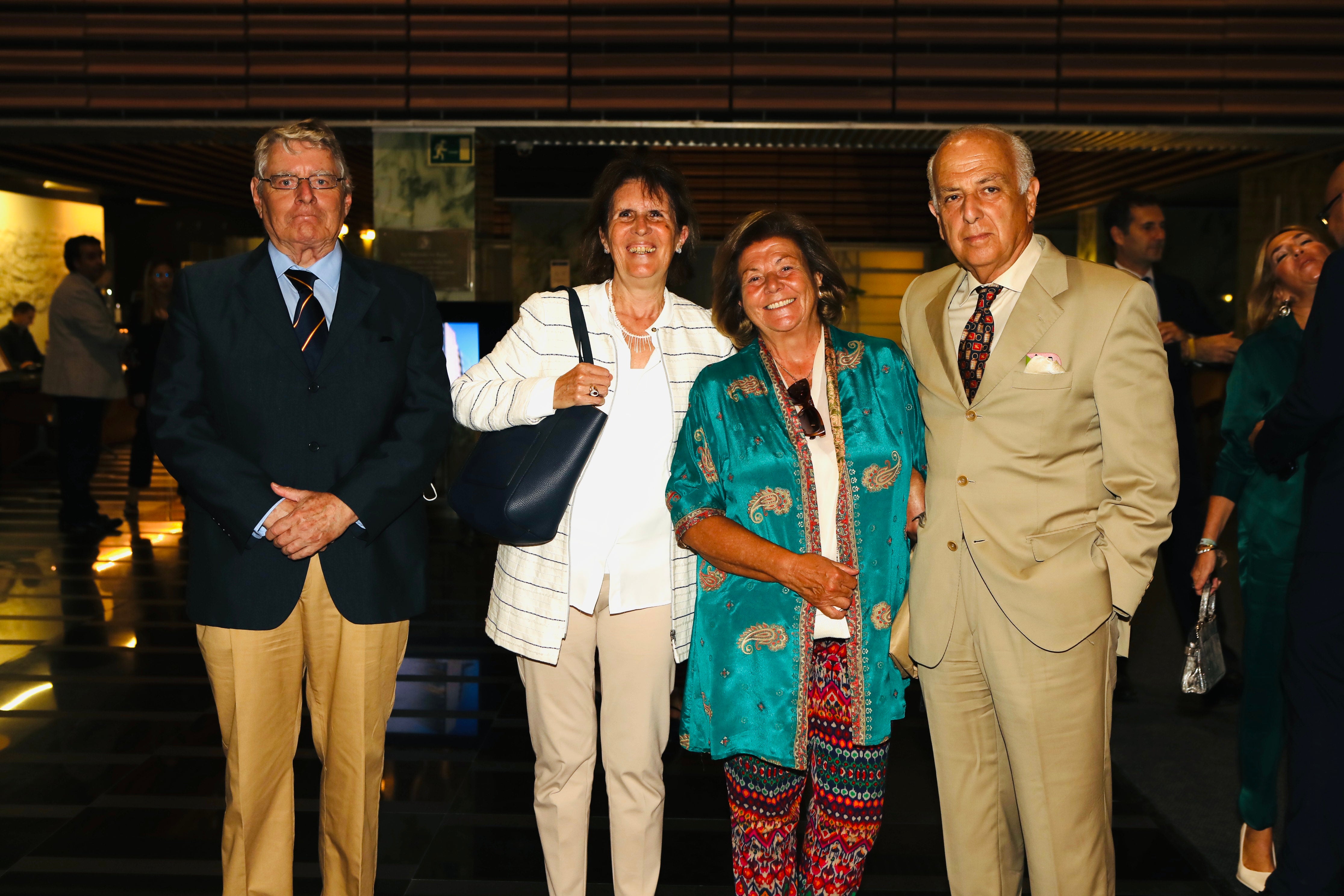 Javier González Del Tánago, Ana Liberal, Pitusa Durio y Fernando Suances.